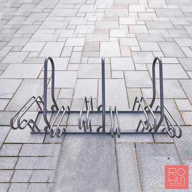 Aparcabicicletes urbà Optimum a dues cares